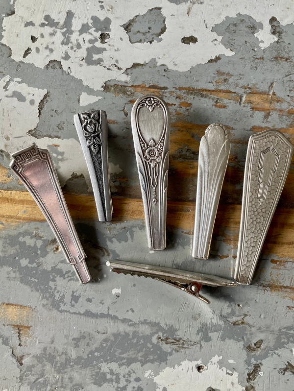 Reclaimed Silverware Clip