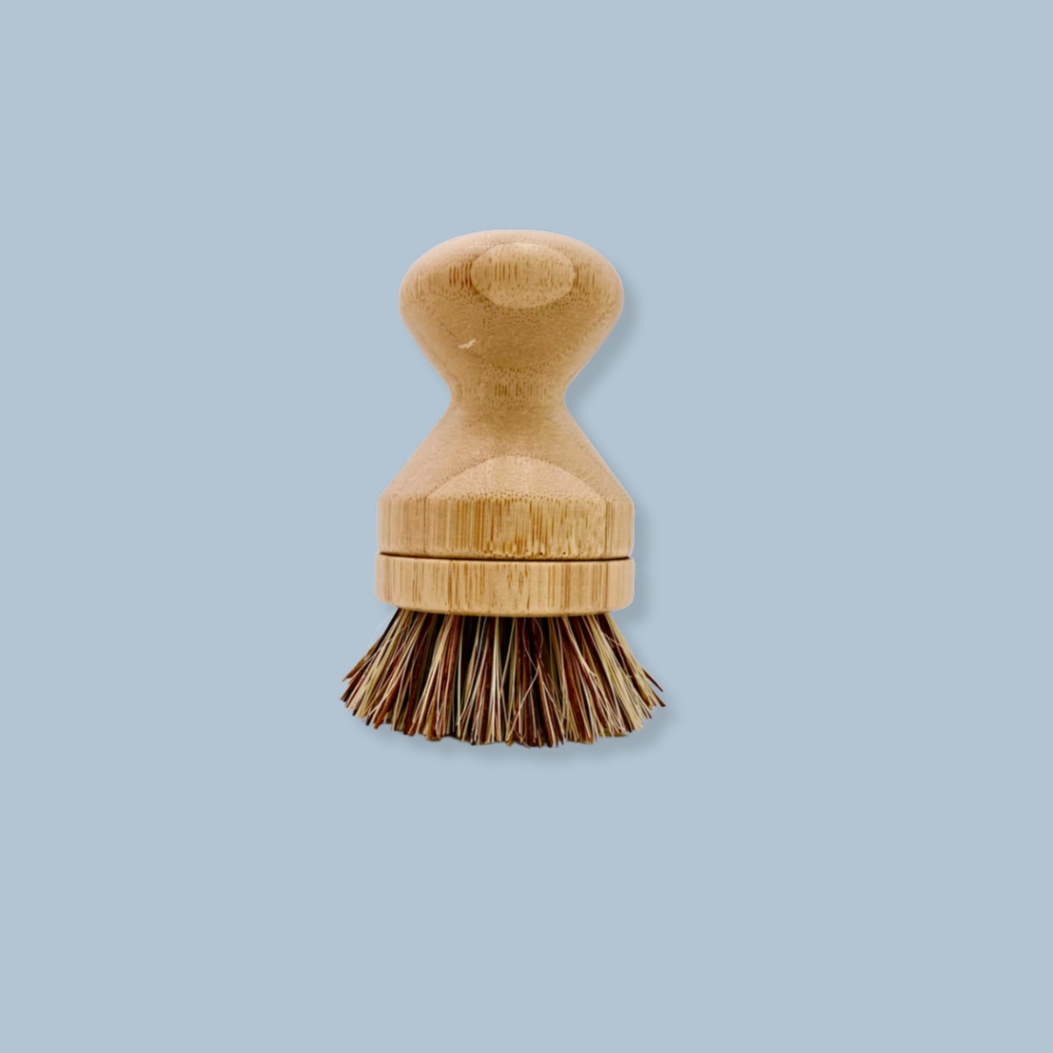 Bamboo Pot Scrubber with Replaceable Head