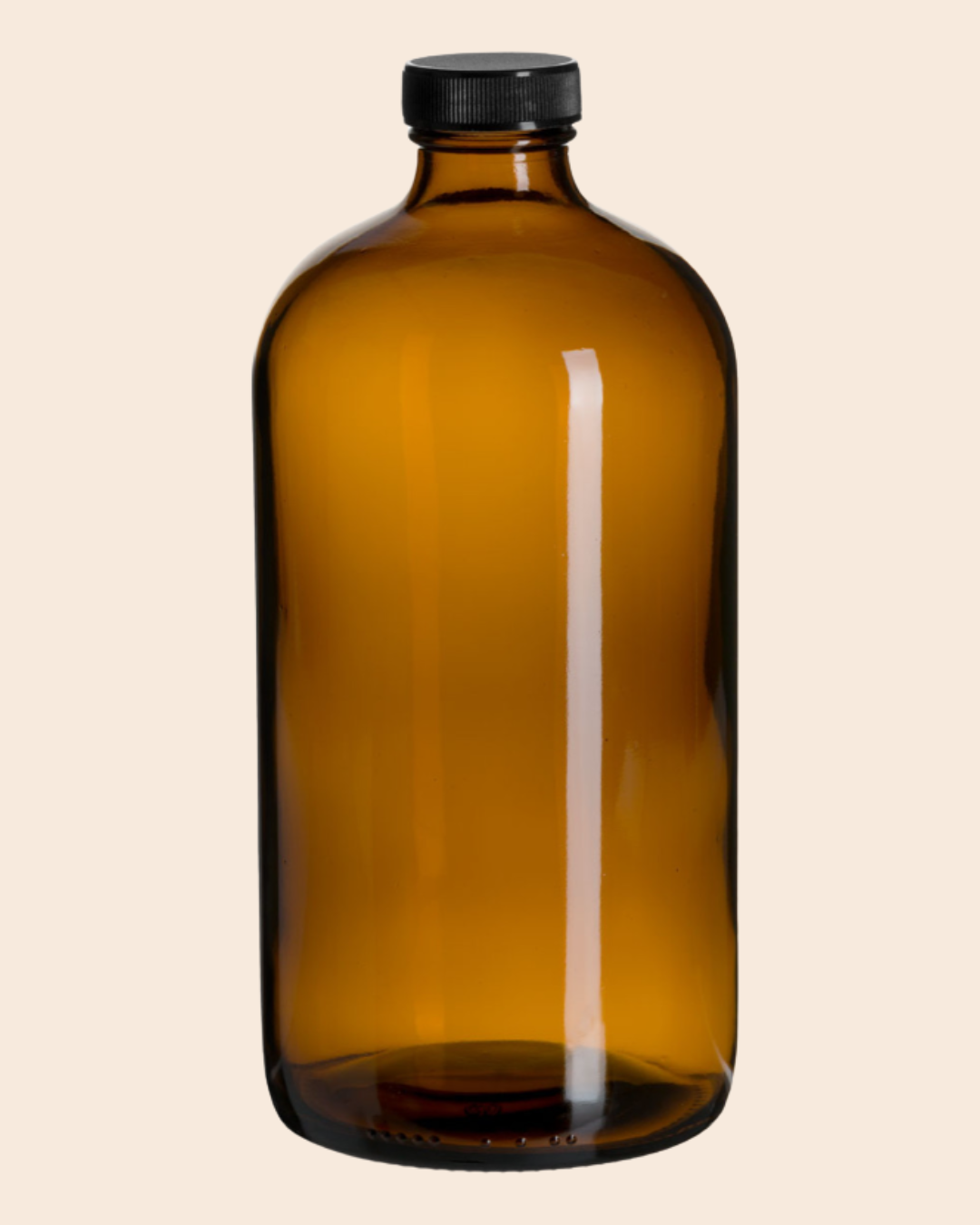 32 oz brown glass bottle