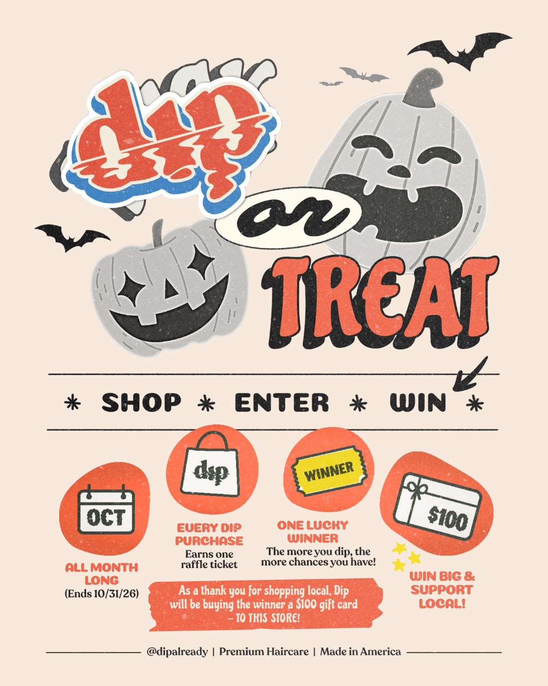 Dip or Treat Raffle