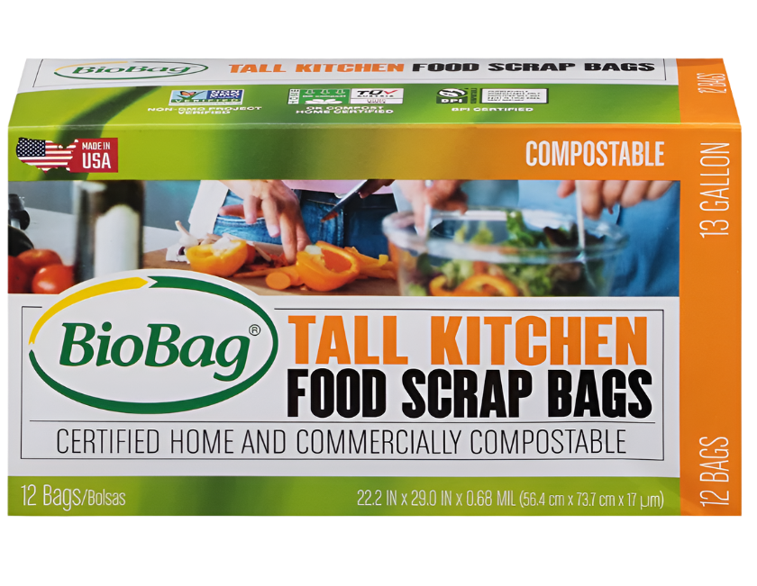 Compostable Garbage Bags 13-Gallon