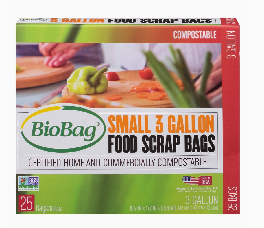 Compostable Food Waste Bag 3-Gallon