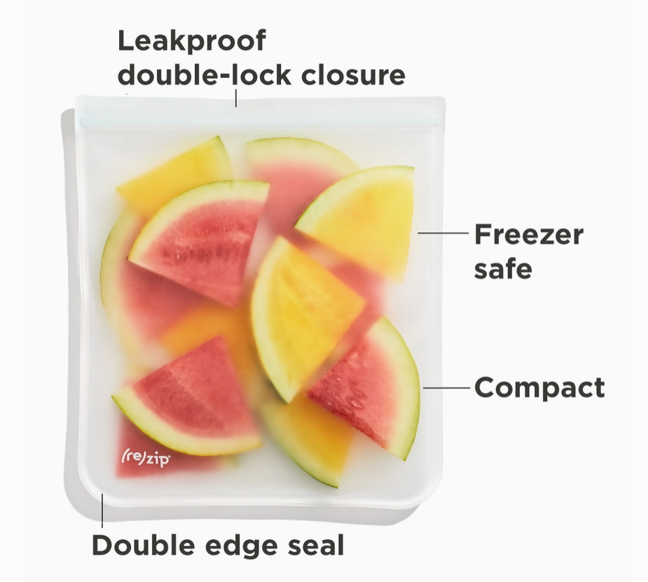 Reusable Flat Gallon Storage Bags (3-piece)