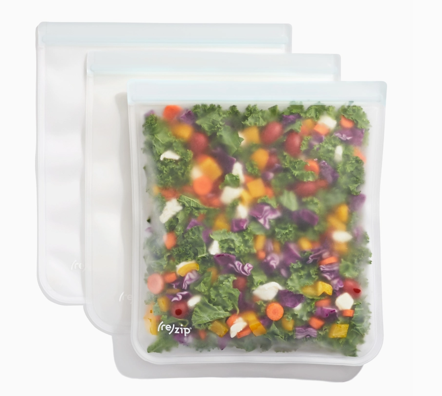 Reusable Flat Gallon Storage Bags (3-piece)