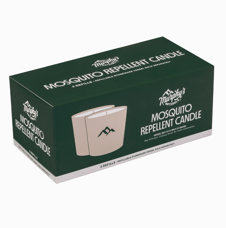 Mosquito Repellant Candle Refill 2-Pack (9oz)