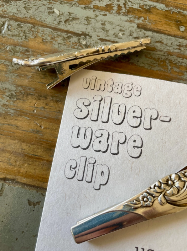 Reclaimed Silverware Clip