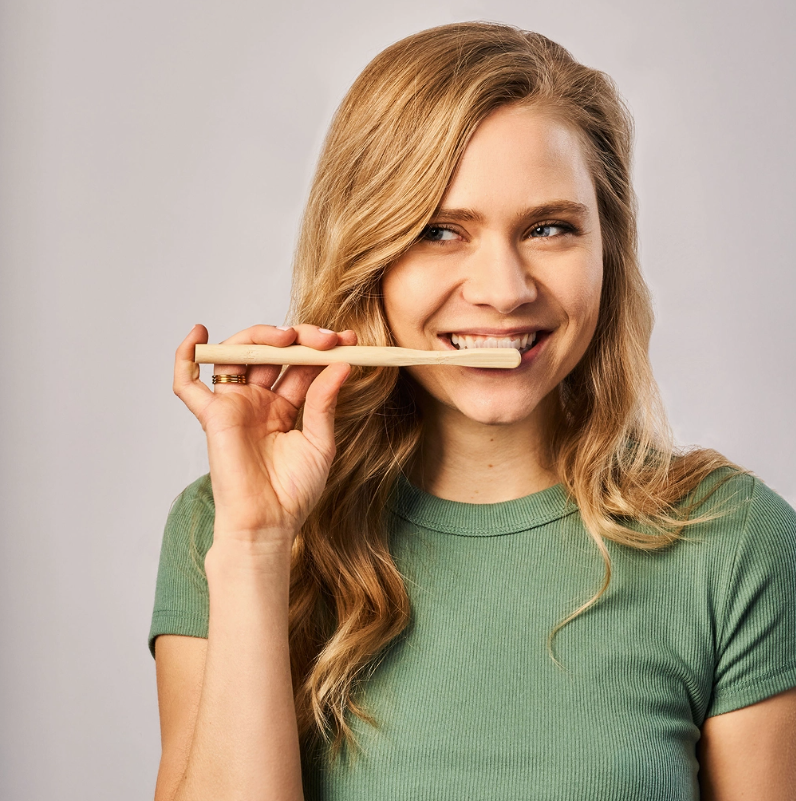 Huppy Bamboo Toothbrush