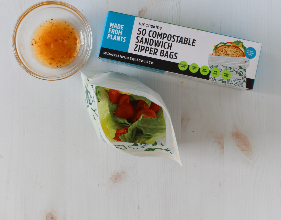 Compostable Sandwich Zipper Bags