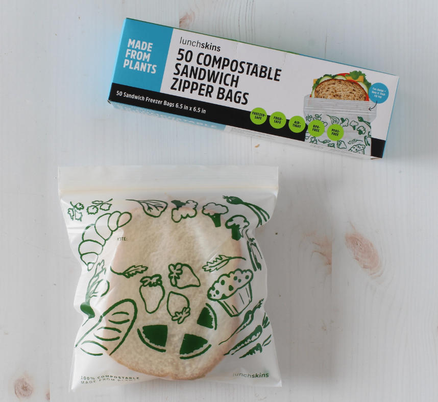 Compostable Sandwich Zipper Bags