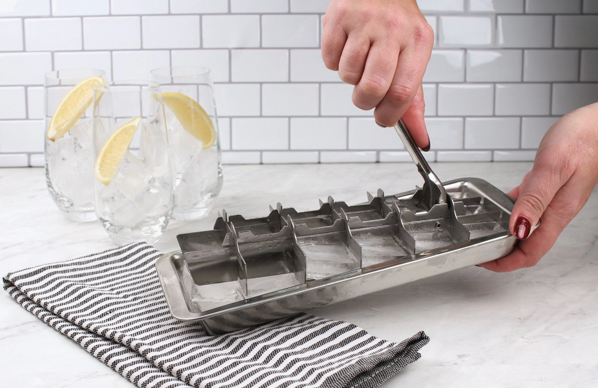 Stainless Steel Ice Cube Tray