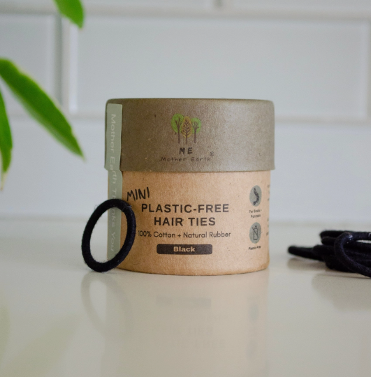 Mini Plastic-Free Hair Ties