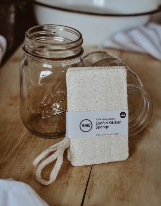 Loofah Kitchen Sponge 3-pack