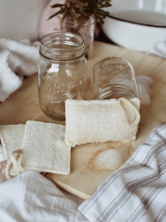 Loofah Kitchen Sponge 3-pack