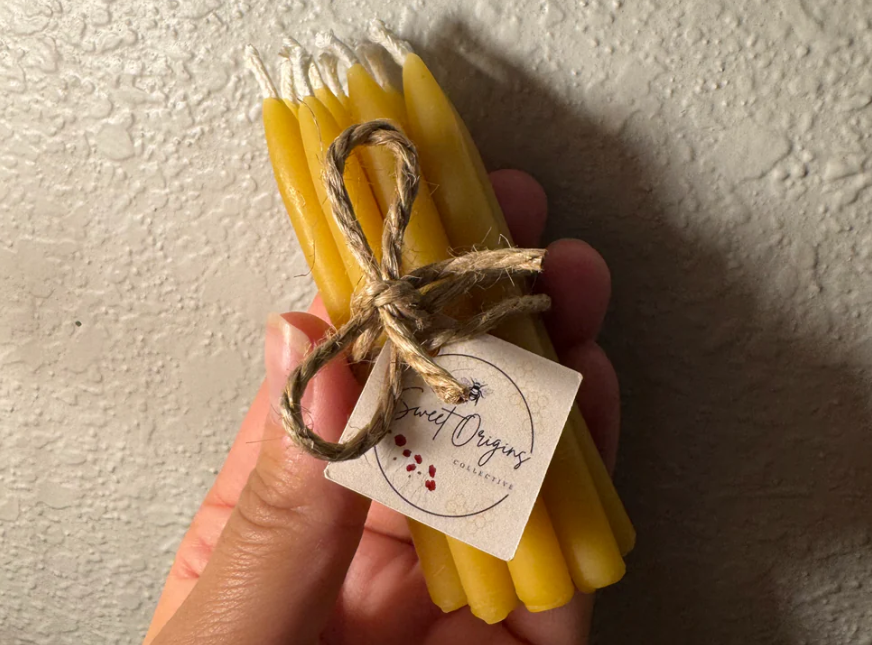 Birthday Beeswax Candles