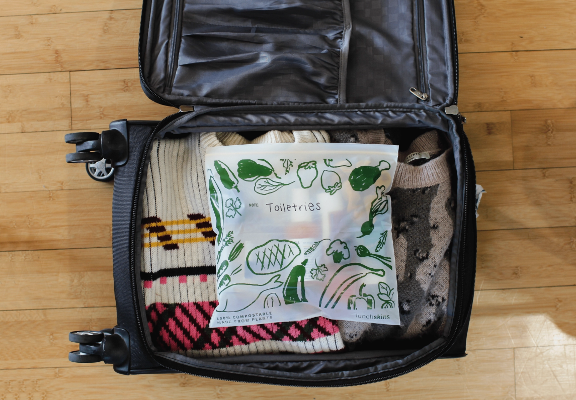 Compostable Freezer-Safe Gallon Ziptop Bags