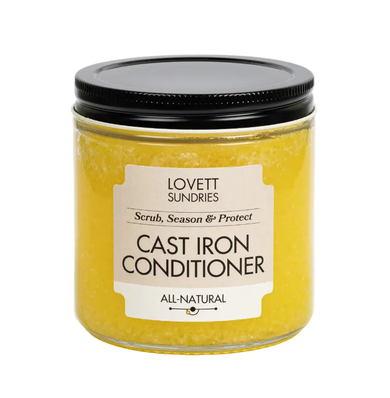 Cast Iron Conditioner Scrub and Seasoning