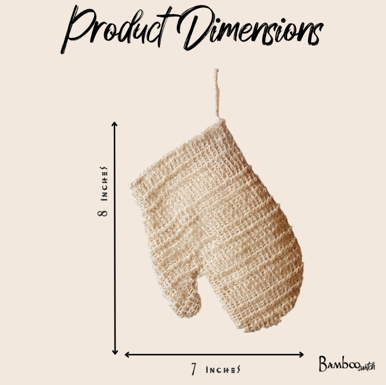 Sisal Exfoliating Shower Glove