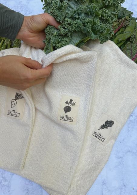 Vejibag Organic Vegetable Crisper Storage Bag