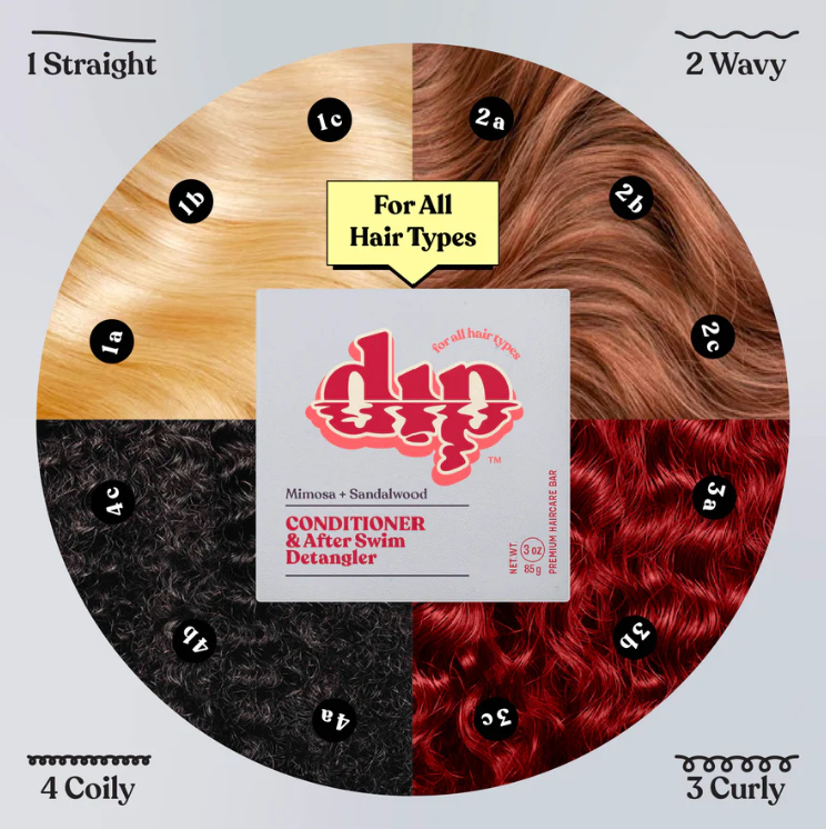 Conditioner & After Swim Detangler Bar - Dip