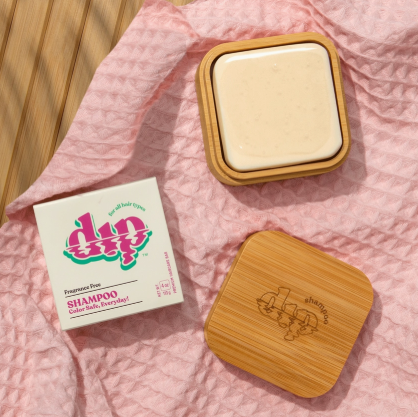 Bamboo Shampoo/Conditioner Bar Travel Case