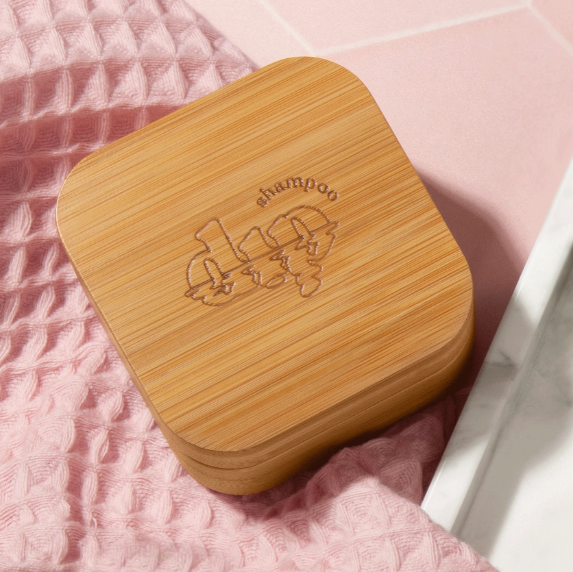 Bamboo Shampoo/Conditioner Bar Travel Case