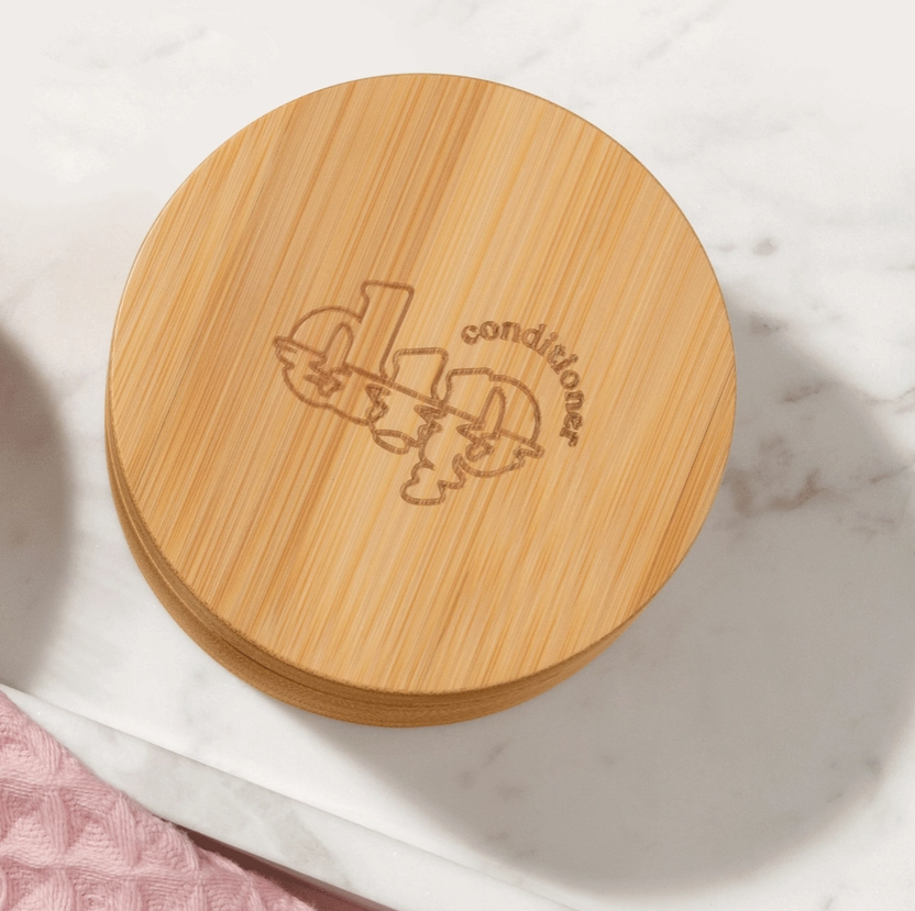 Bamboo Shampoo/Conditioner Bar Travel Case