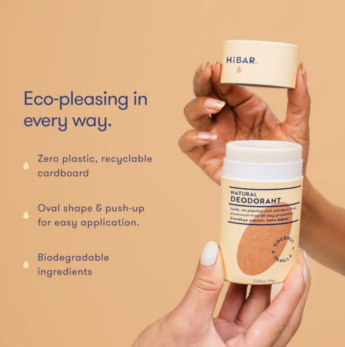 Plastic-Free Deodorant Stick