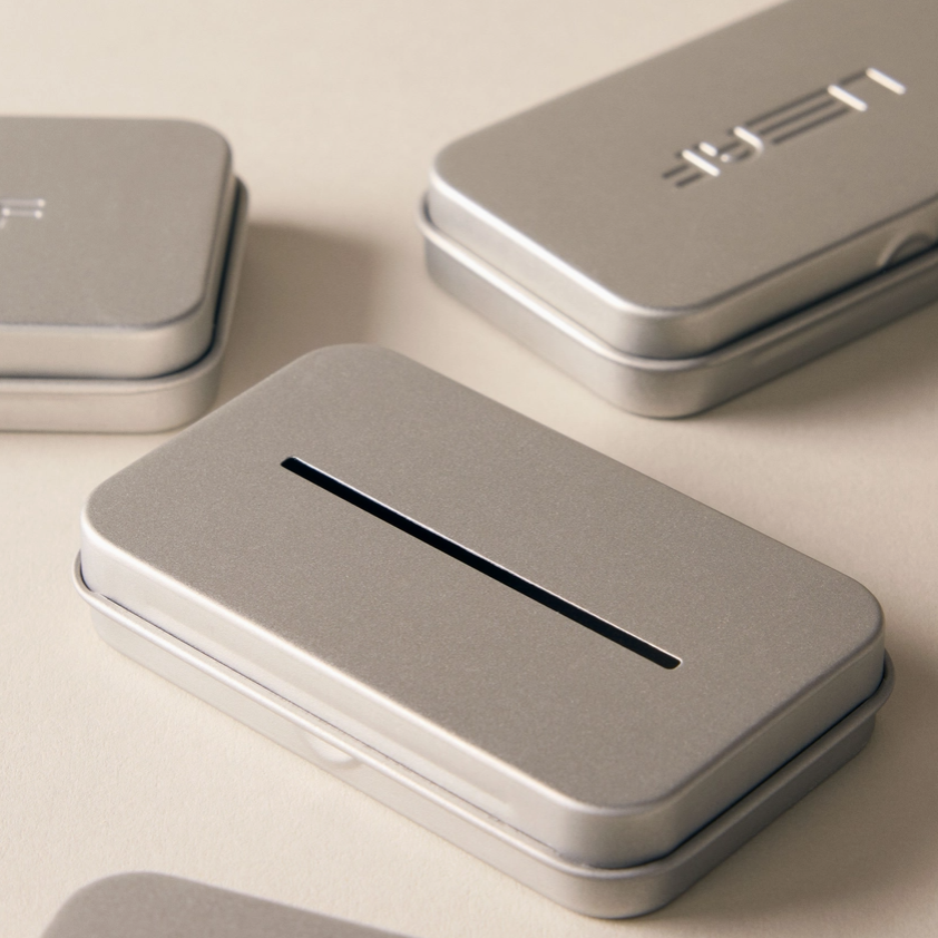 Razor Blade Recycling Tin