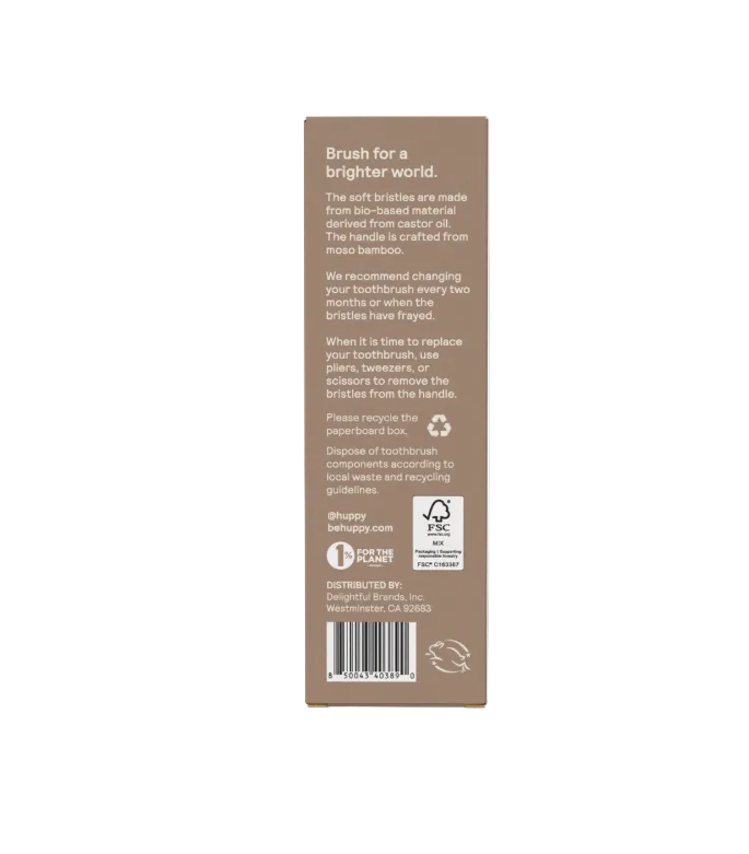 Collapsible Bamboo Toothbrush