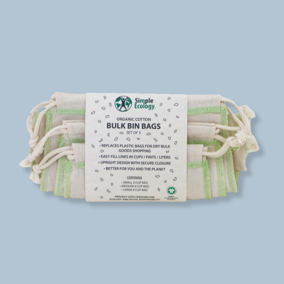 Organic Cotton Bulk Bin Bags