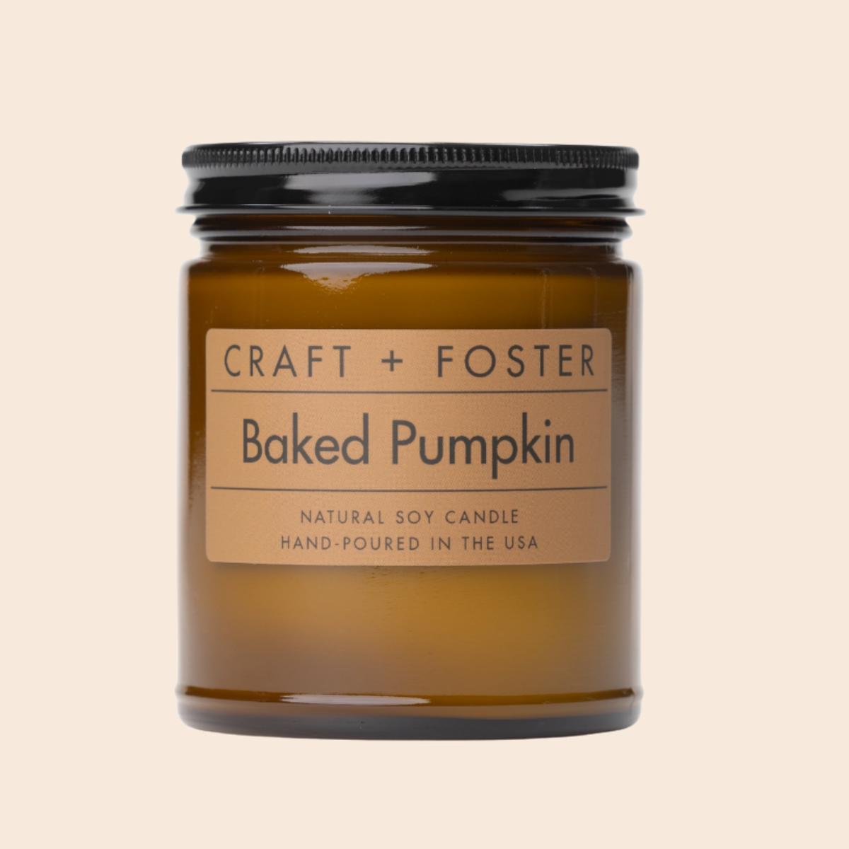 Baked Pumpkin Natural Soy Candle