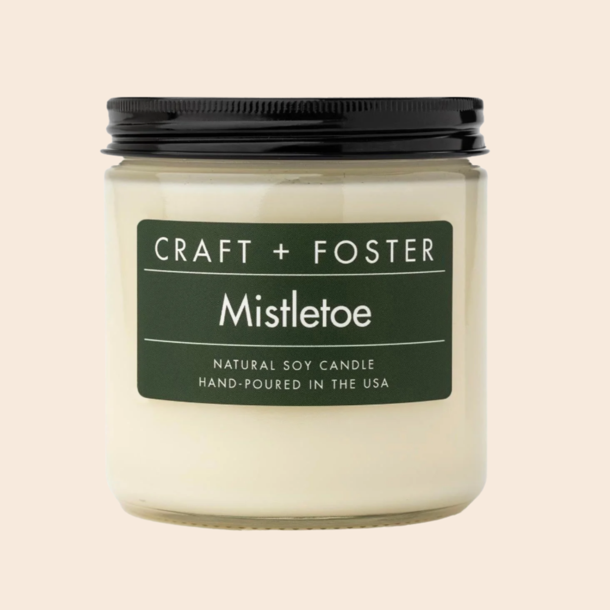 Mistetoe Natural Soy Candle